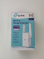 TP-Link - TP- Link RE1500X AX1500 Wi-Fi 6 Range Extender - White