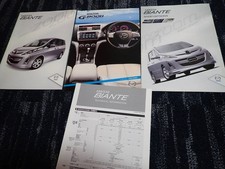 Mazda Biante Catalog 2008 October Specifications List Op   Others Included Shipp