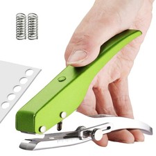 Single Hole Punch, Heavy Duty Hole Puncher Handheld Paper Puncher Small Hole ...