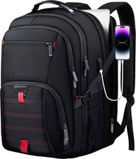 Extra Large Travel Laptop Backpack, 17.3 Inch Carry on Backpack for Men Women