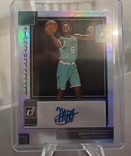 2022-23 Panini Donruss - Signature Series Mark Williams #SS-MWI (AU, RC)