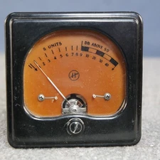 Hammarlund HQ-120-X Receiver S Units Panel Meter 1 mA Tested #2