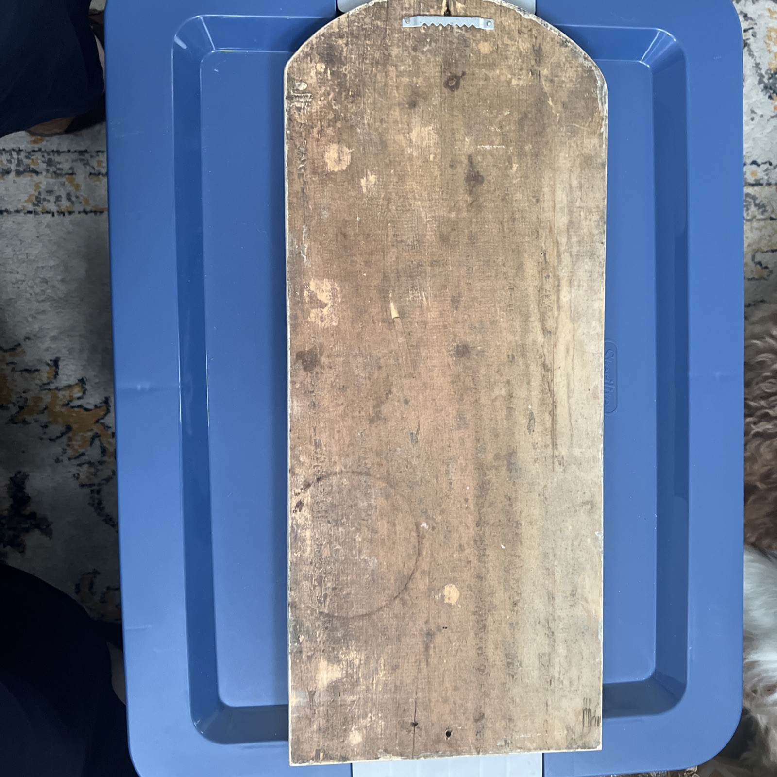 Vintage Original Wooden Ramon’s Brownie Pills Advertising Thermometer 