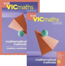 Nelson VicMaths 11 METHODS SB WB Value Pack with Nelson MindTap 15 Months by Gre