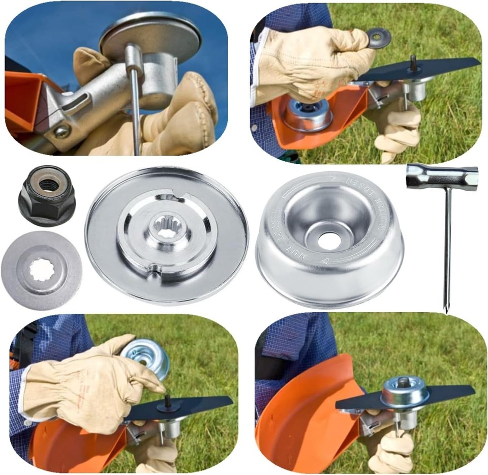 SOSTITUZIONE TESTA INGRANAGGIO Solido Per Stihl FS55 FS55R FS56R FS70 SOSTITUZIONE TESTA INGRANAGGIO Solido Per Stihl FS55 FS55R FS56R FS70