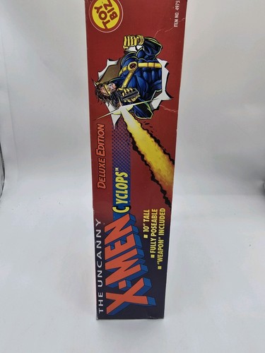 1993 Toy Biz Cyclops The Uncanny X-Men Deluxe Edition 10" Figure Marvel Legends - Picture 11 of 13