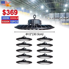 300 Watt High Bay Led Light 30000Lm Barn Workshop Industrial Facility Lighting