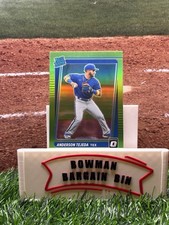 2021 Panini Donruss Optic - Rated Rookie Anderson Tejeda #84 Lime Green Prizm...