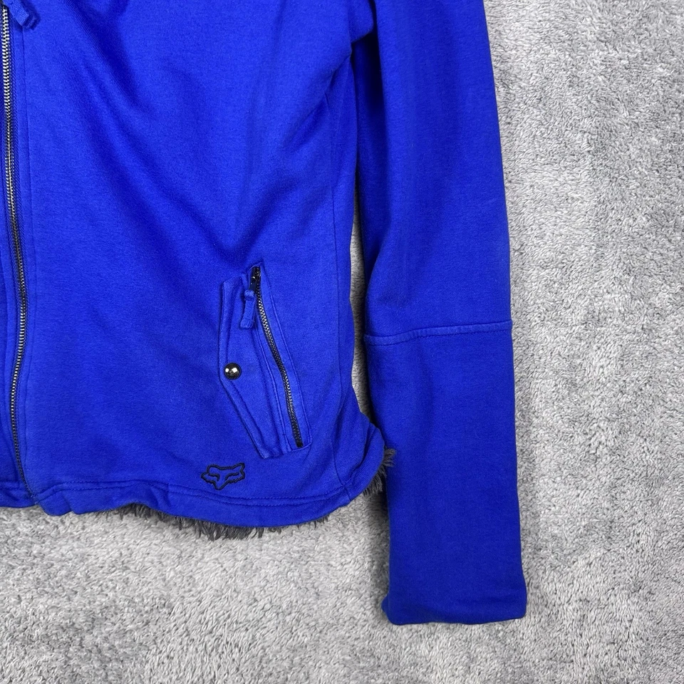 Fox Racing Jacket Women’s XL Moto Motorcross Full Zip Fur Lined Y2K Vintage - Image 2 of 4