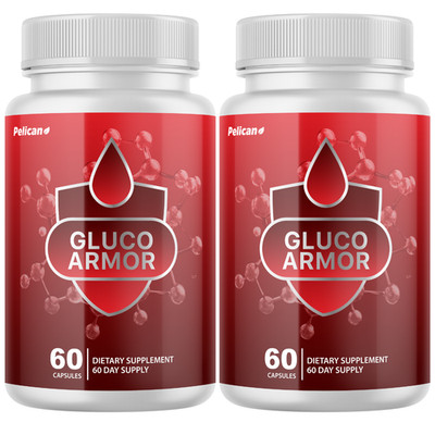 Gluco Armor- Blood Support- 2 Bottles- 120 Capsules