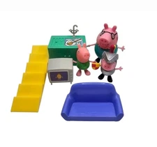 Peppa Pig House Figures Replacement Pieces Choice Stairs TV Sink George Daddy