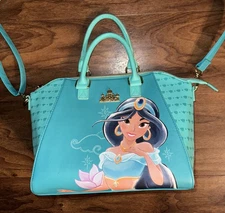 Loungefly Disney Aladdin Princess Jasmine  Satchel Handbag New Without Tags