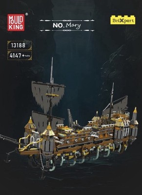 Lego Mould King 13188 Mary Pirate Ship