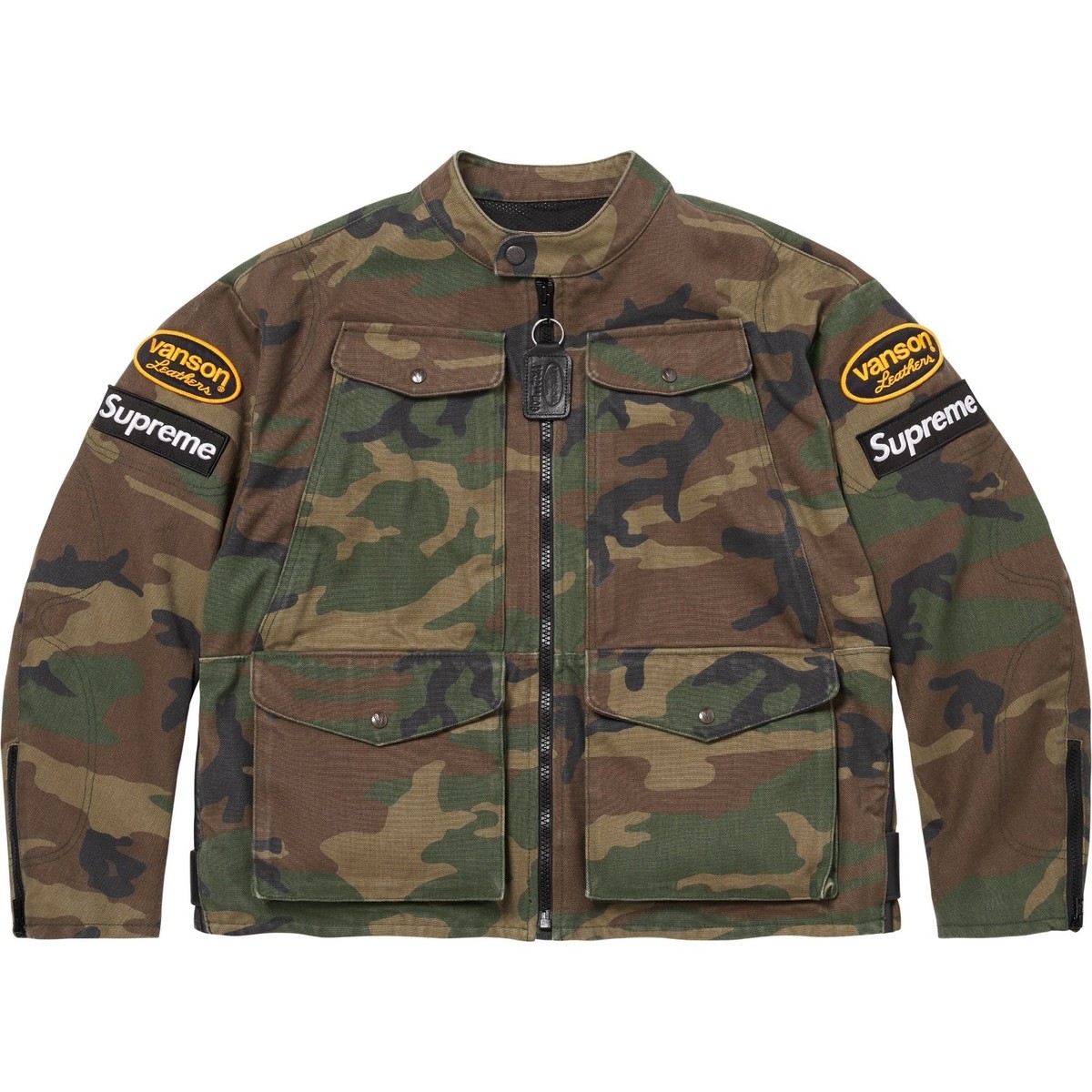 Supreme x Vanson Leathers Cordura Jacket Pink Camo Black 3colors