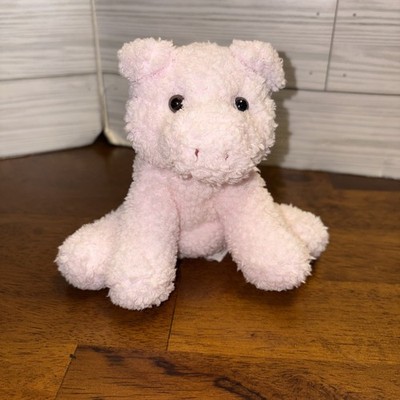 Russ Berrie Puggsly? Pig Pink Luv Pets? 5'' Beans Terrycloth Plush Vintage A-16