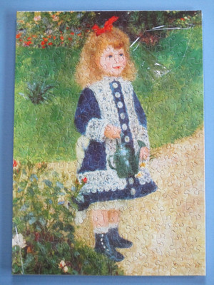 250 Piece 1964 Springbok Puzzle. Pieces Sealed. '' A Girl With A Watering Can.''