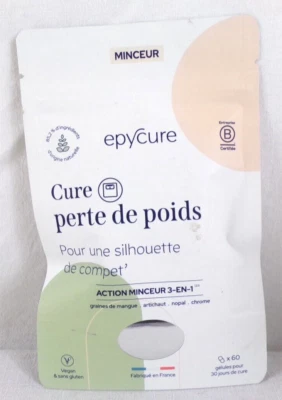 EPYCURE CURE PERTE DE POIDS 60 GELULES - 06/2026