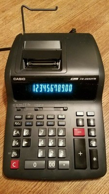 casio fr 2650t 12 digits