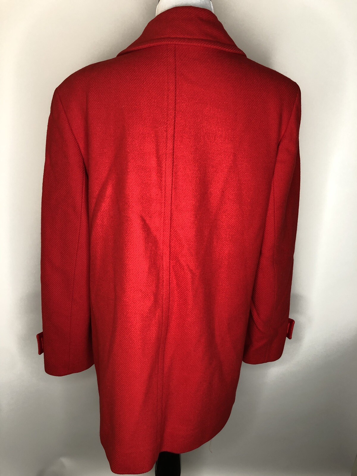 1950s Pendleton Wool Double Breasted Crop Red VTG… - image 2