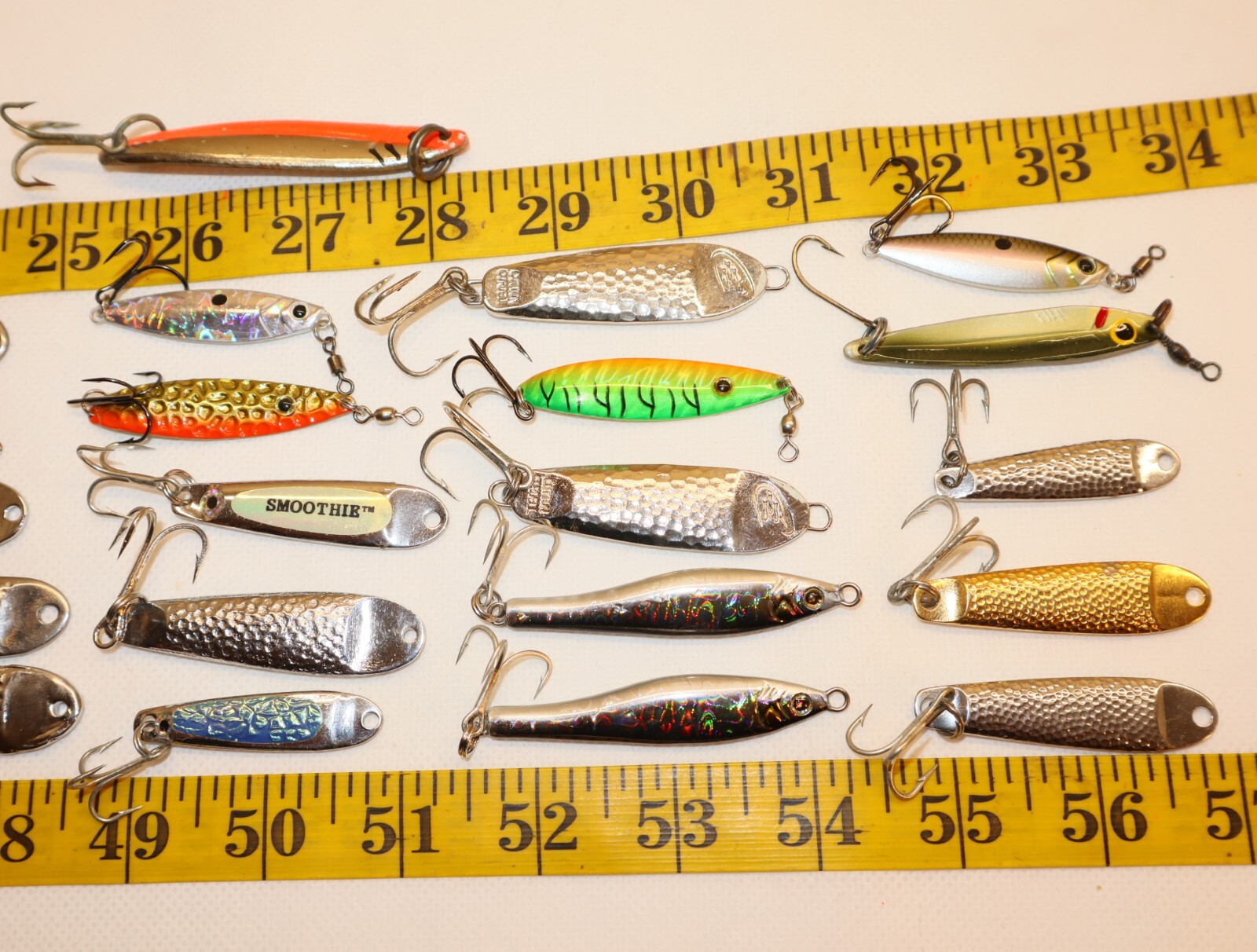 26 Various Jigging Spoon Fishing Lures, Hopkins, Etc. eBay