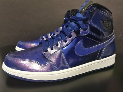 NIKE AIR JORDAN 1 RETRO HIGH AJ1 DEEP ROYAL BLUE SIZE 10 US