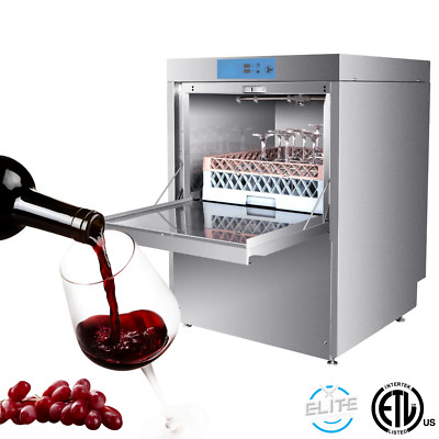 3 Phase 220V 30 Racks/ Hr High Temp Commercial Dishwasher Dish Washing Machine
