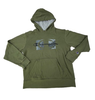 Champion Youth Hoodie Size Large Pullover Athleticwear Logo