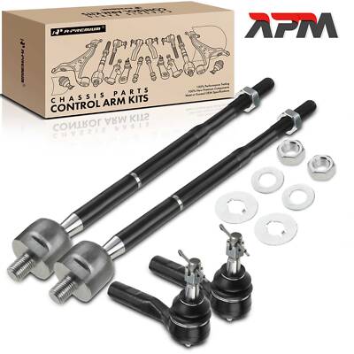 4x Spurstangenkopf Spurstange Außen Inner für Chevrolet Equinox Pontiac Torrent