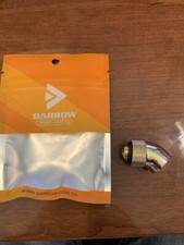 BARROW 45 Degree Rotary Fitting Adapter G1/4 M to F PC Cooling Gold TWT45-B01