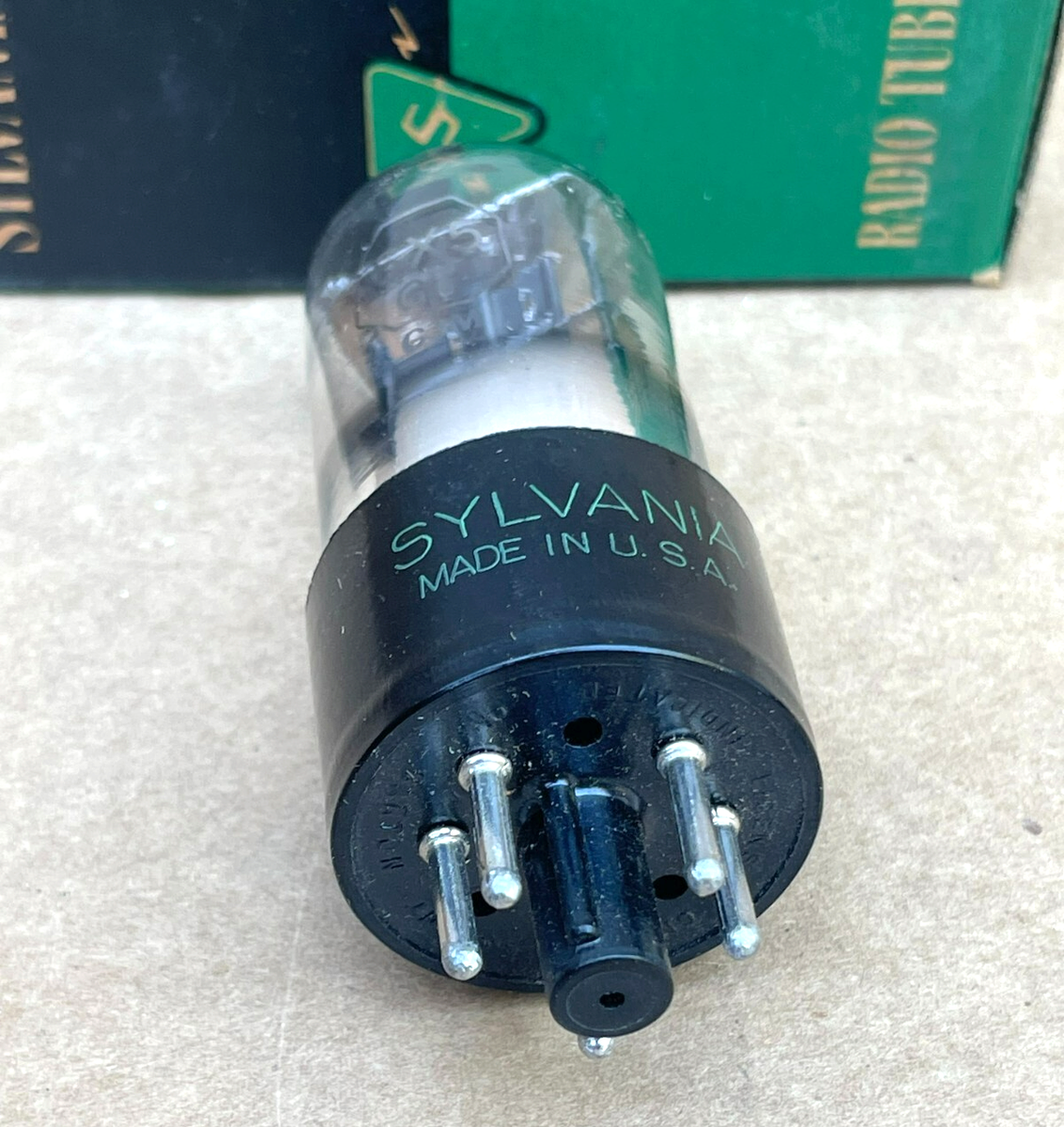 Sylvania Radio Tube 6x5GT 6X5 Made in USA | eBay