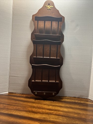 Vintage Eagle Wooden Letters/Bills/Misc/Key Holder Mail Organizer Wall Mount - 第 11/17 張圖片