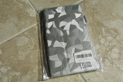 Essential Lenovo Tab4 8 PLUS 8" Tablet FOLIO Stand Book Cover Case Silver - Picture 3 of 7