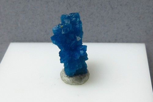 Cavansite with tiny calcites & mordenite (non precious natural stone) # 2863 - Picture 5 of 7