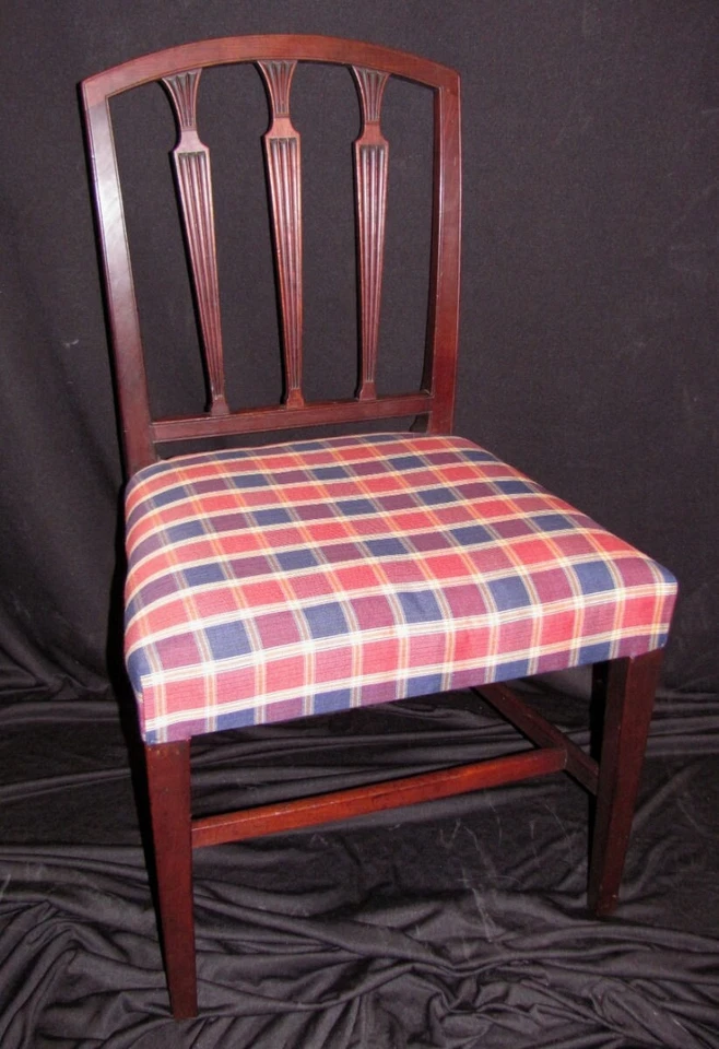 1790 年左右美国联邦红木古董餐椅 — 第 2/4 张图片