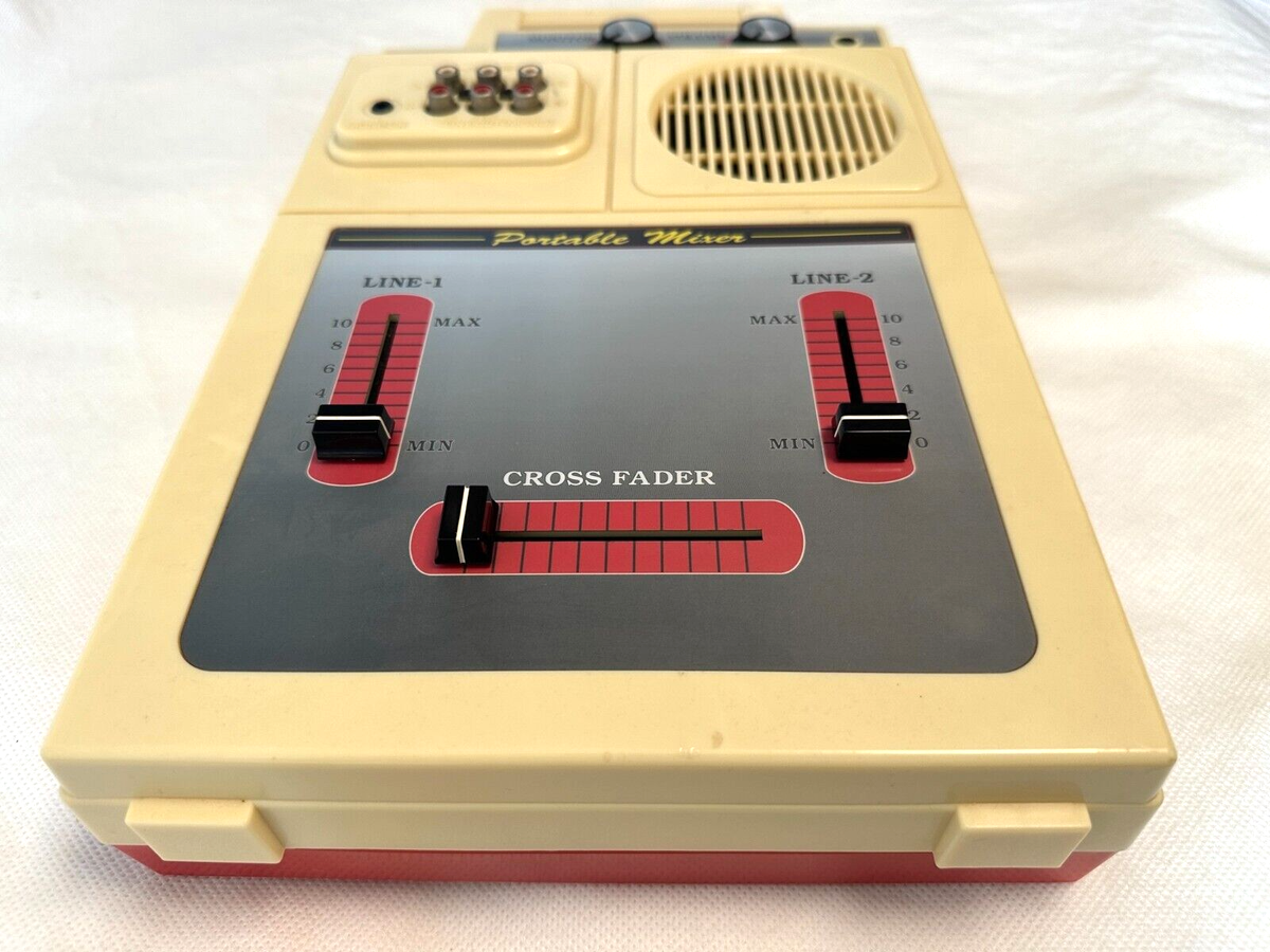 Columbia GMX-3 Vintage Portable Record Player Mixer Battery