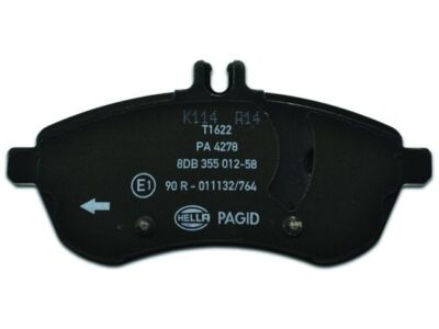 Pagid 88SJ66D Front Brake Pad Set Fits 2012-2015 Mercedes C250 1.8L 4 Cyl