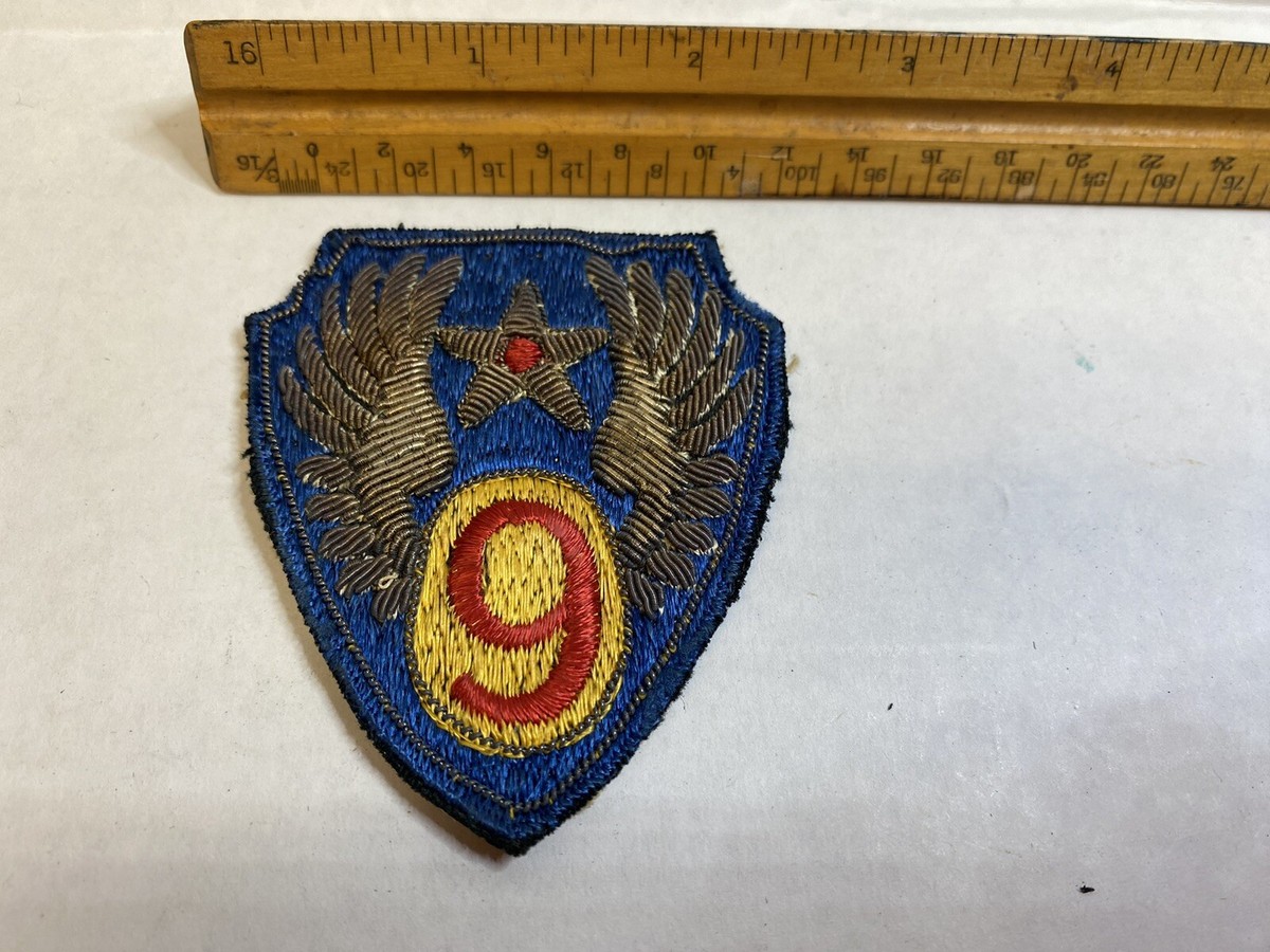 ORIGINAL WWII US Army 9th Air Force Bullion Patch | eBay
