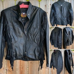 harley davidson fringe jacket