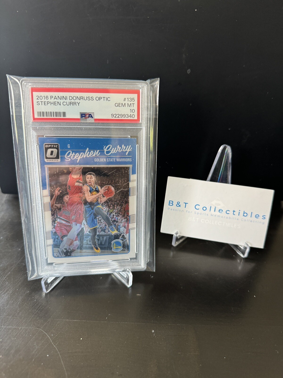 2016 Panini Donruss Optic #135 Stephen Curry PSA 10 GEM MINT🔥🔥