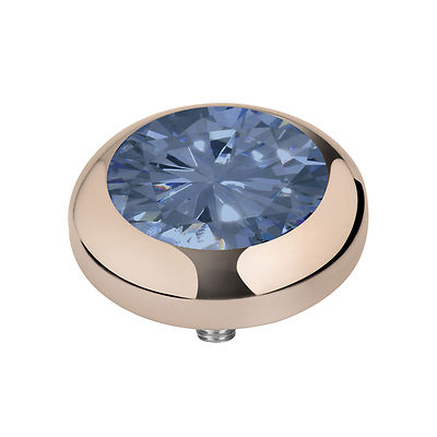 Melano Vivid Meddy´s M 01SR9011 RG Spinel 5 mm rosé Aufsatz f Vivid Ringe MelanO