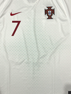 2018/19 Portugal Away Jersey #7 Ronaldo 2XL Nike Soccer World Cup