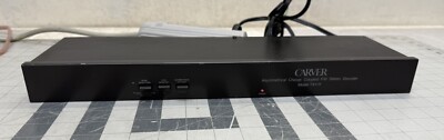 Carver Model TX1-11 Asymmetrical Charge Coupled RARE FM Stereo Decoder WORKS  