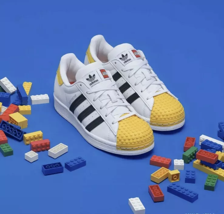 adidas Superstar LEGO Set Blocks FZ8497 Release