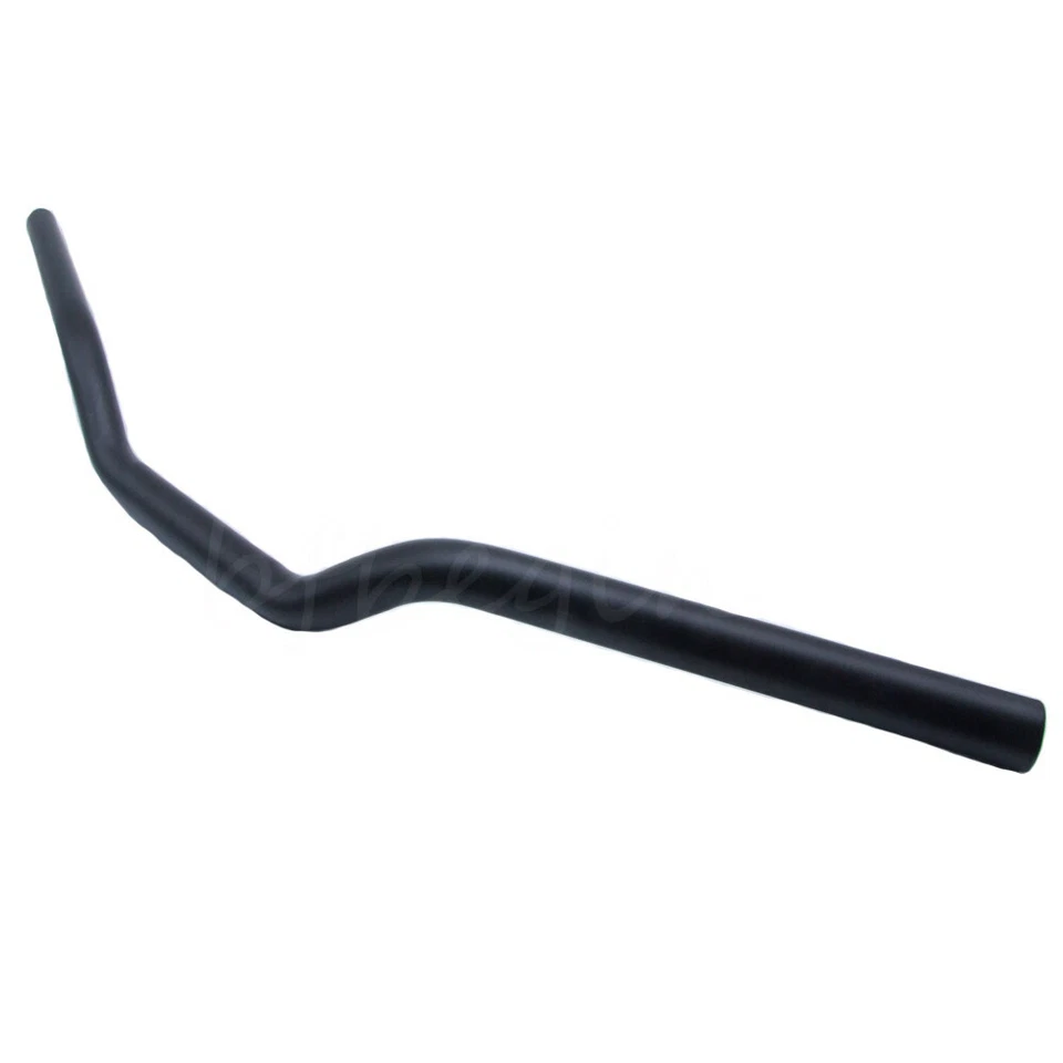 Guidões de barras de arrasto rastreador de motocicleta 7/8"" preto para Kawasaki Harley Yamaha - Imagem 4 de 4