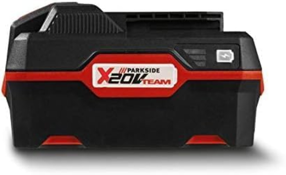 Batteria agli ioni di litio da 20 V, alta capacitÃ , 4 Ah, Parkside Serie XTEAM
