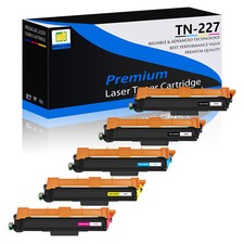 5PK TN227 B/C/M/Y Toner Color Set for Brother MFC-L3710CW HL-L3210CW Printer