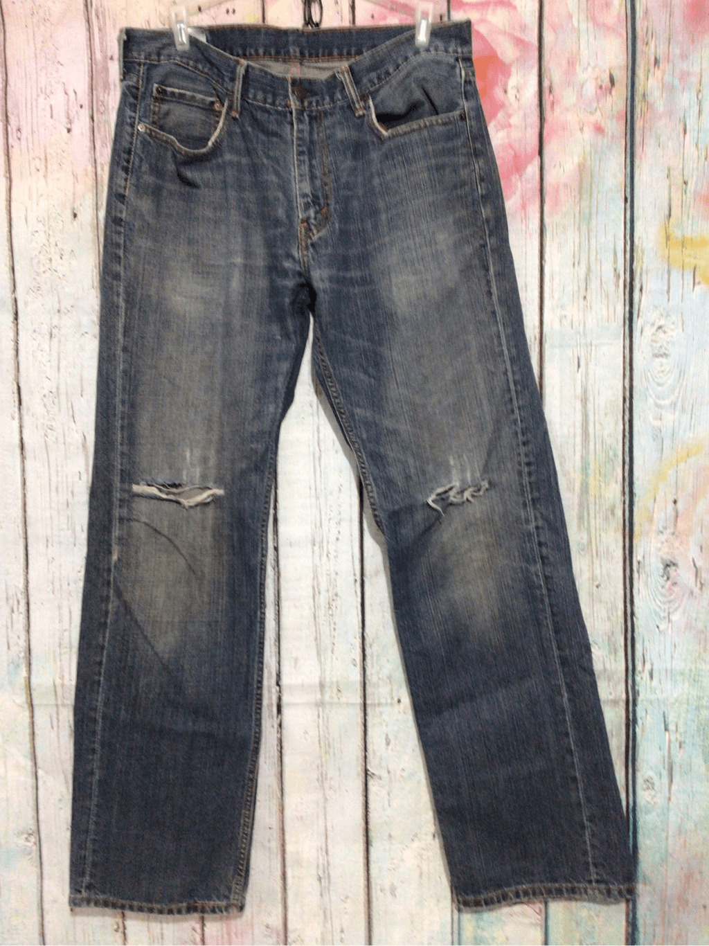 Levi’s 559 Men’s Size 34 x 34 Distressed Relaxed … - image 13