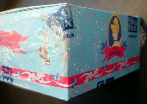NEW 1995 Skybox WALT DISNEY CINDERELLA Factory Sealed Wax Pack Box 36 Packs - Picture 7 of 12