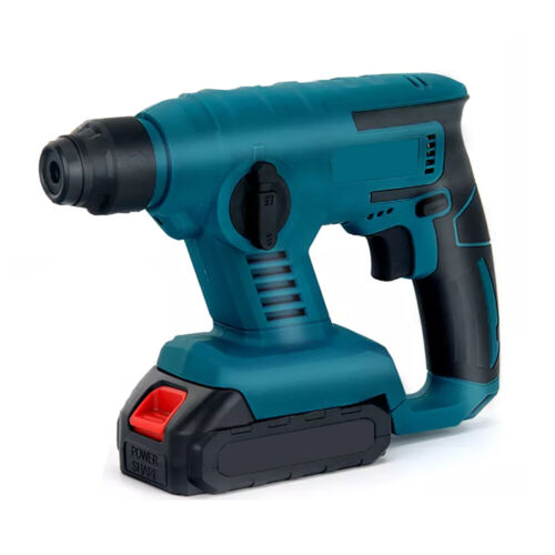 2 Batteries + Cordless Hammer Drill SDS Rotary Heavy Duty Electric Impact Hammer - Picture 3 of 14