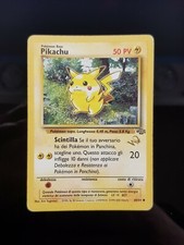 Carte Pokemon 60/64 PIKACHU Jungle W Stamp Promo ITA WOTC Wizard rare 